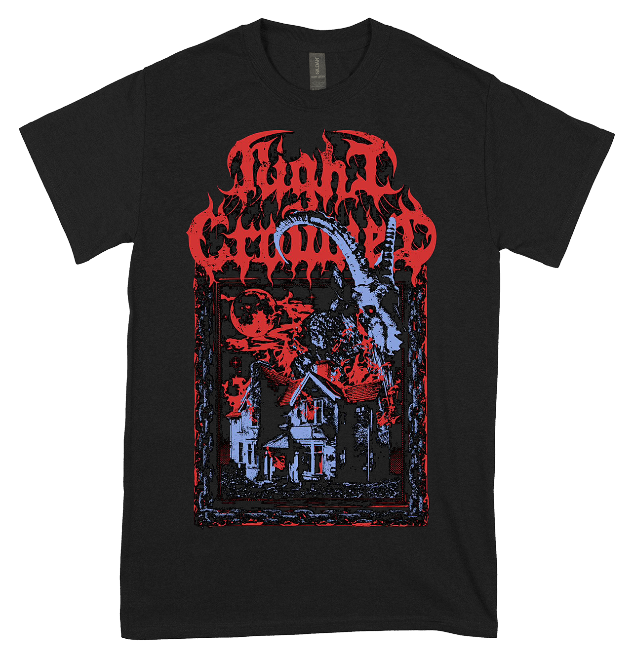 NIGHT CROWNED - Goat T-shirt