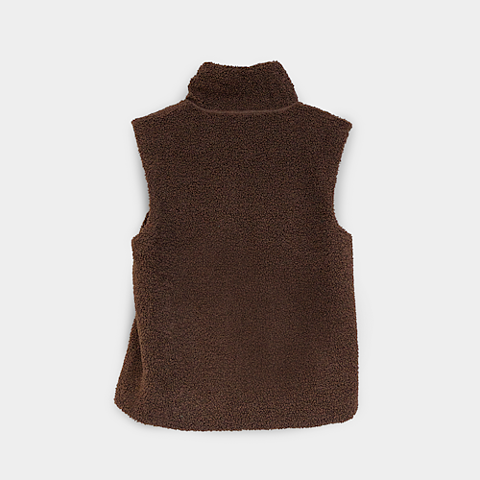 Teddyväst  Elsa- marin, brun