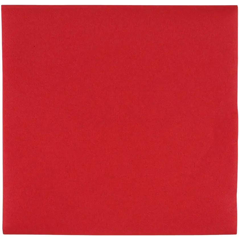 Servett airlaid 40x40cm röd 50