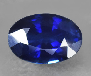 Impresionante zafiro azul natural de primera calidad de 0,72 ct de Ceilán, Sri Lanka. - 3