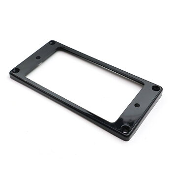 Humbucker Mounting Ring - Curved Bottom 3 x 5 (Black)