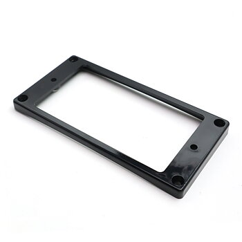 Humbucker Mounting Ring - Curved Bottom 5 x 7 (Black)