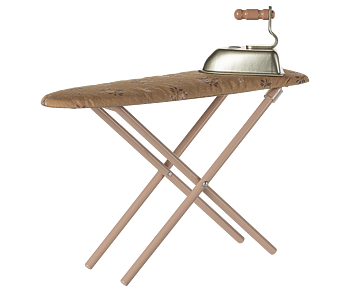 Iron and ironing board, Miniature Powder - Maileg