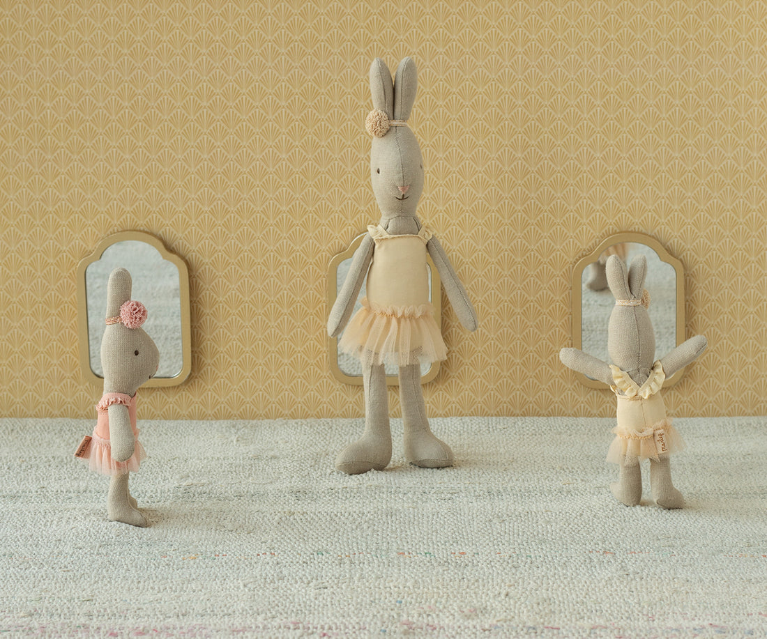 Rabbit, Size 1 Classic Ballet suit and skirt, cream - Maileg - 2