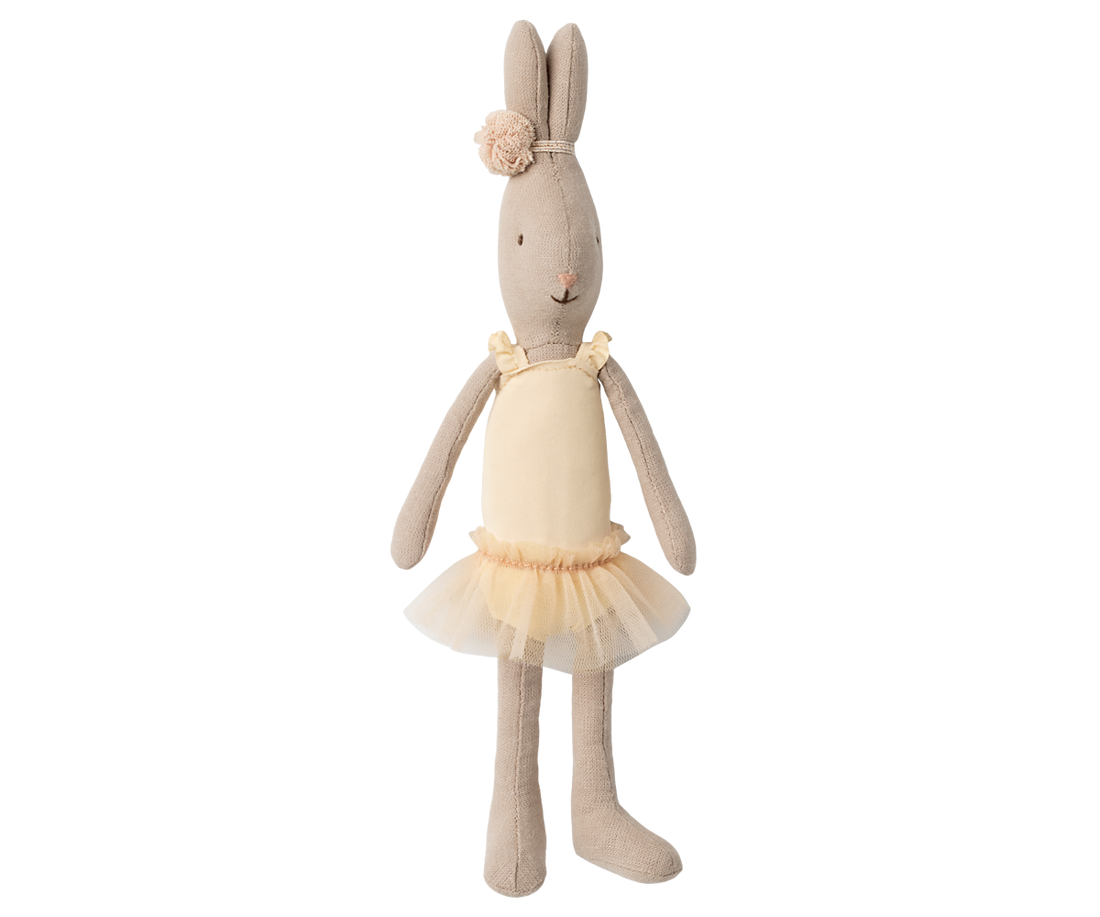 Rabbit, Size 1 Classic Ballet suit and skirt, cream - Maileg