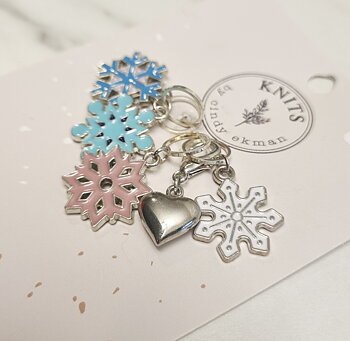 Snowflakes Stickmarkörer Knits by Cindy Ekman