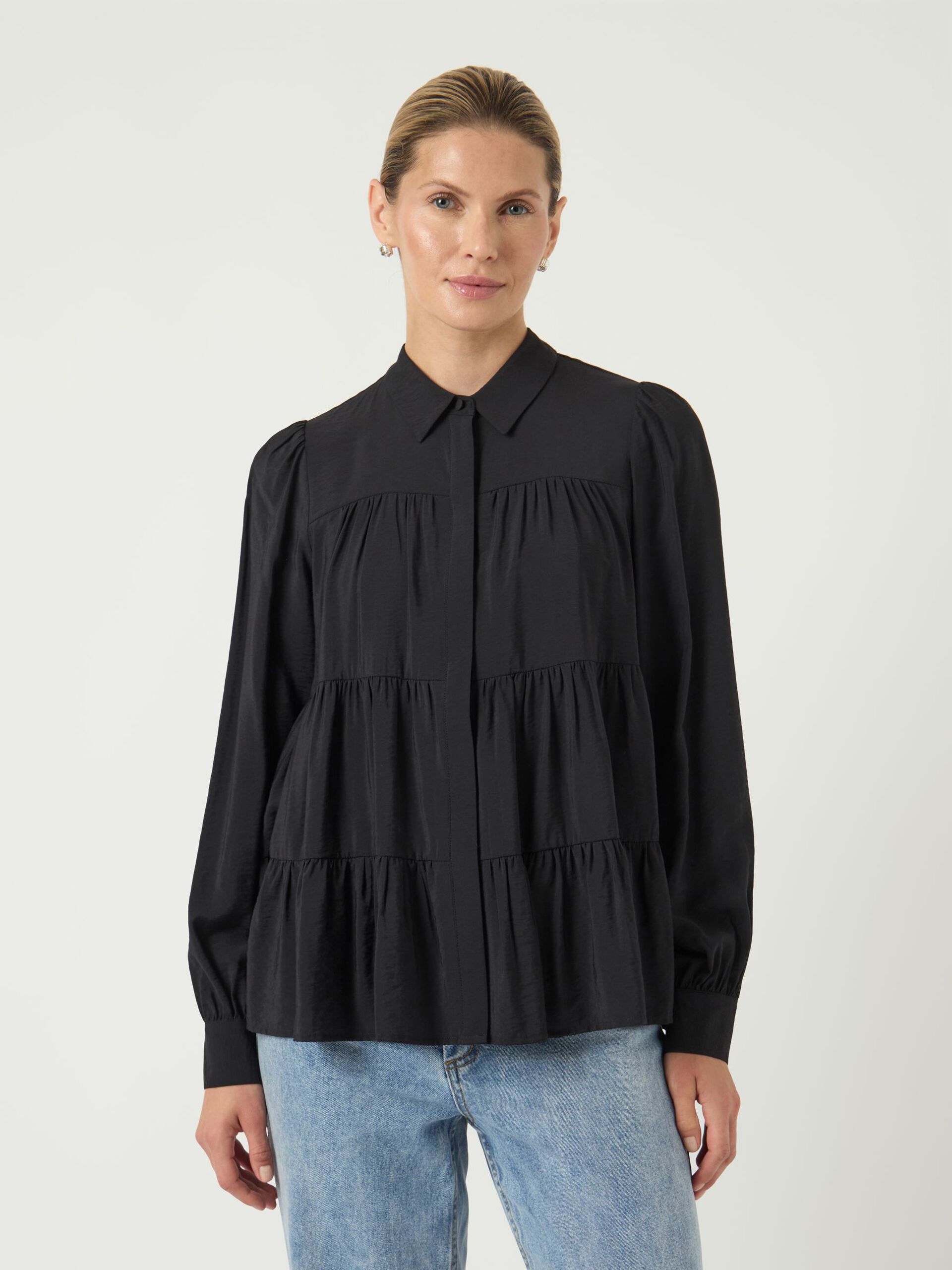 YAS Pala Shirt Black - 2