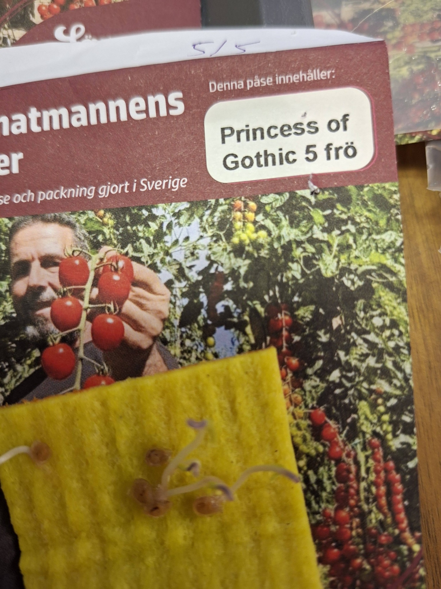 Tomatmannens Tomat Princess of Gothic  5  frö  Nyhet 2026! - 4