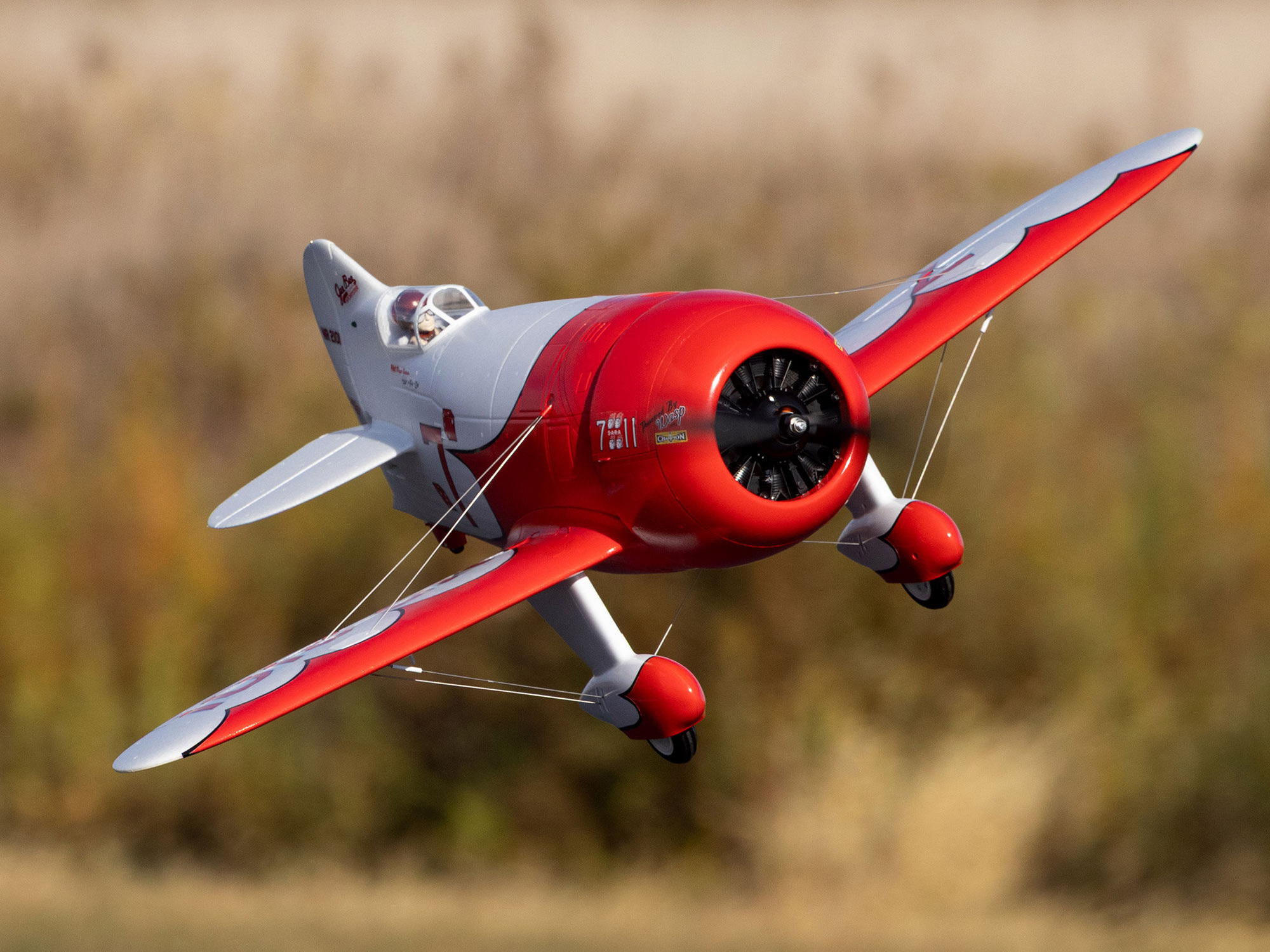 E-flite Gee Bee R-2 1.0m BNF Basic with AS3X+ and SAFE Select - 22
