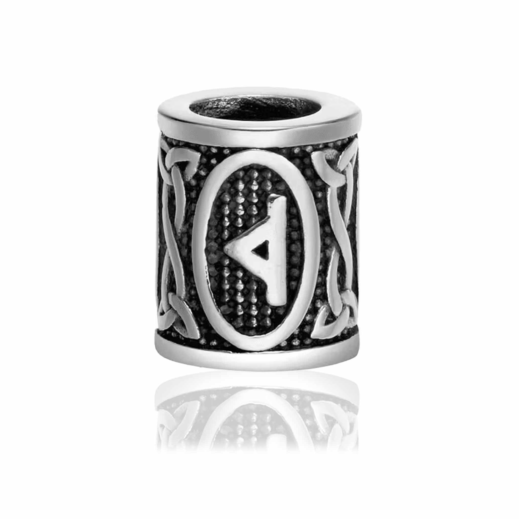 viking-skaegpaerle-med-Thurisaz-rune-8mm