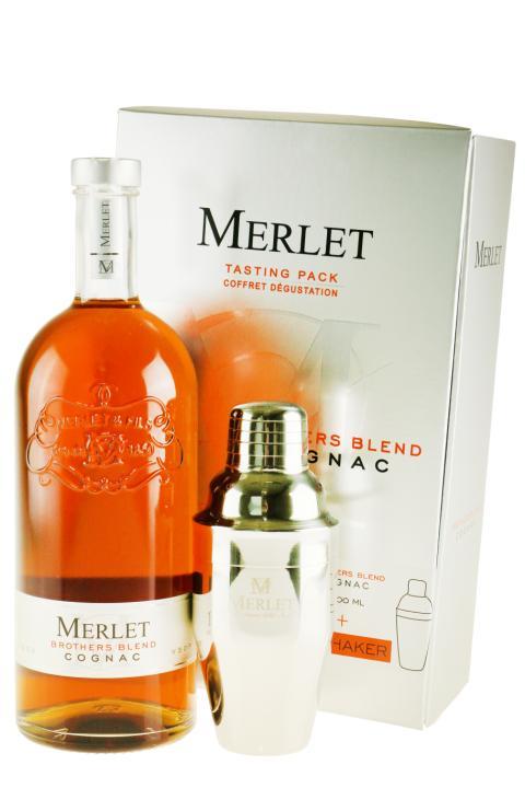 Merlet Cognac Brothers Blend med shaker - 2
