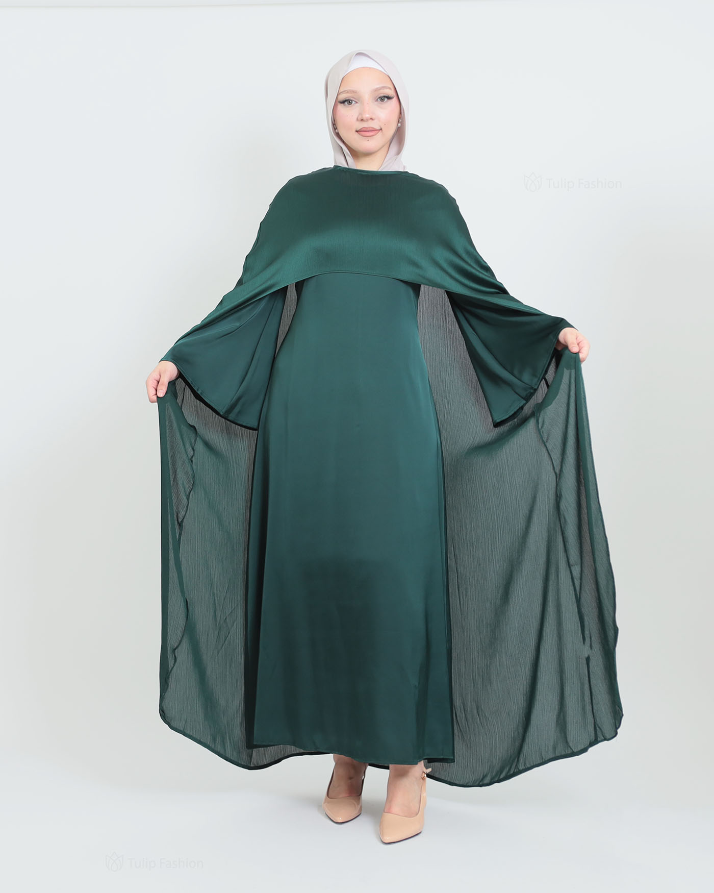 Party dress - Green - 7