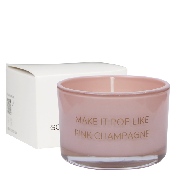 Soy candle MAKE IT POP LIKE PINK CHAMPAGNE - 2