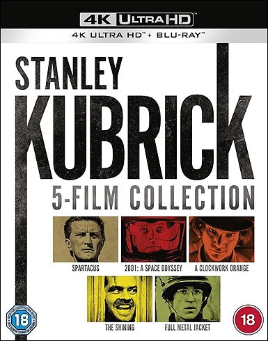 Stanley Kubrick: 5-Film Collection (BLU-RAY 4K ULTRA HD + BLU-RAY)