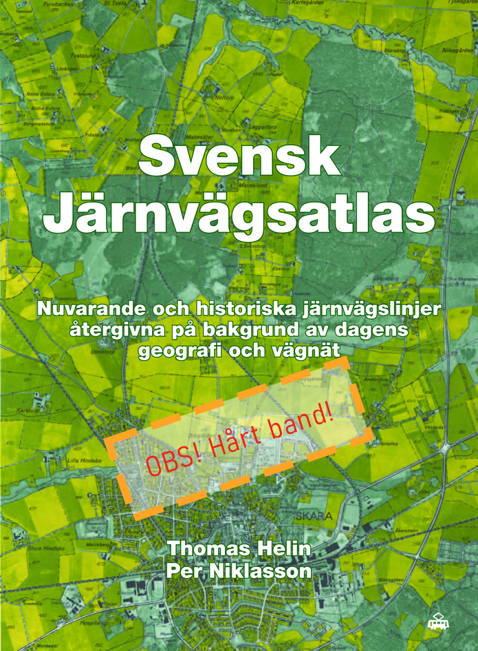Svensk Järnvägsatlas – innbundet/stive permer