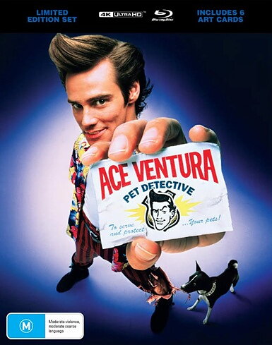 Ace Ventura: Pet Detective - Limited Edition Steelbook (BLU-RAY 4K ULTRA HD + BLU-RAY)