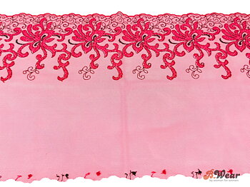 Stum Cerise spets - 23 cm