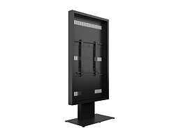 M Pro Series Enclosure 86" Kiosk Black