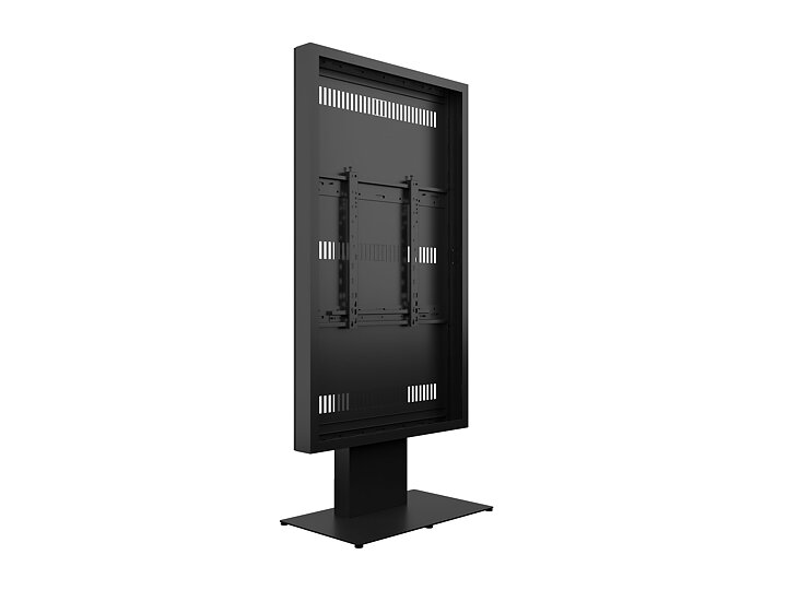 M Pro Series Enclosure 86" Kiosk Black