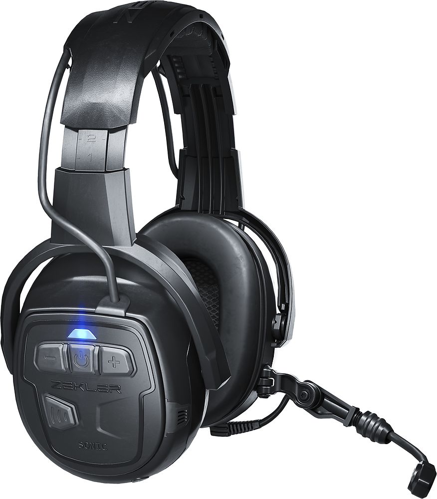 SONIC 550 Hörselkåpor med Bluetooth – medhörning & bommikrofon - 3