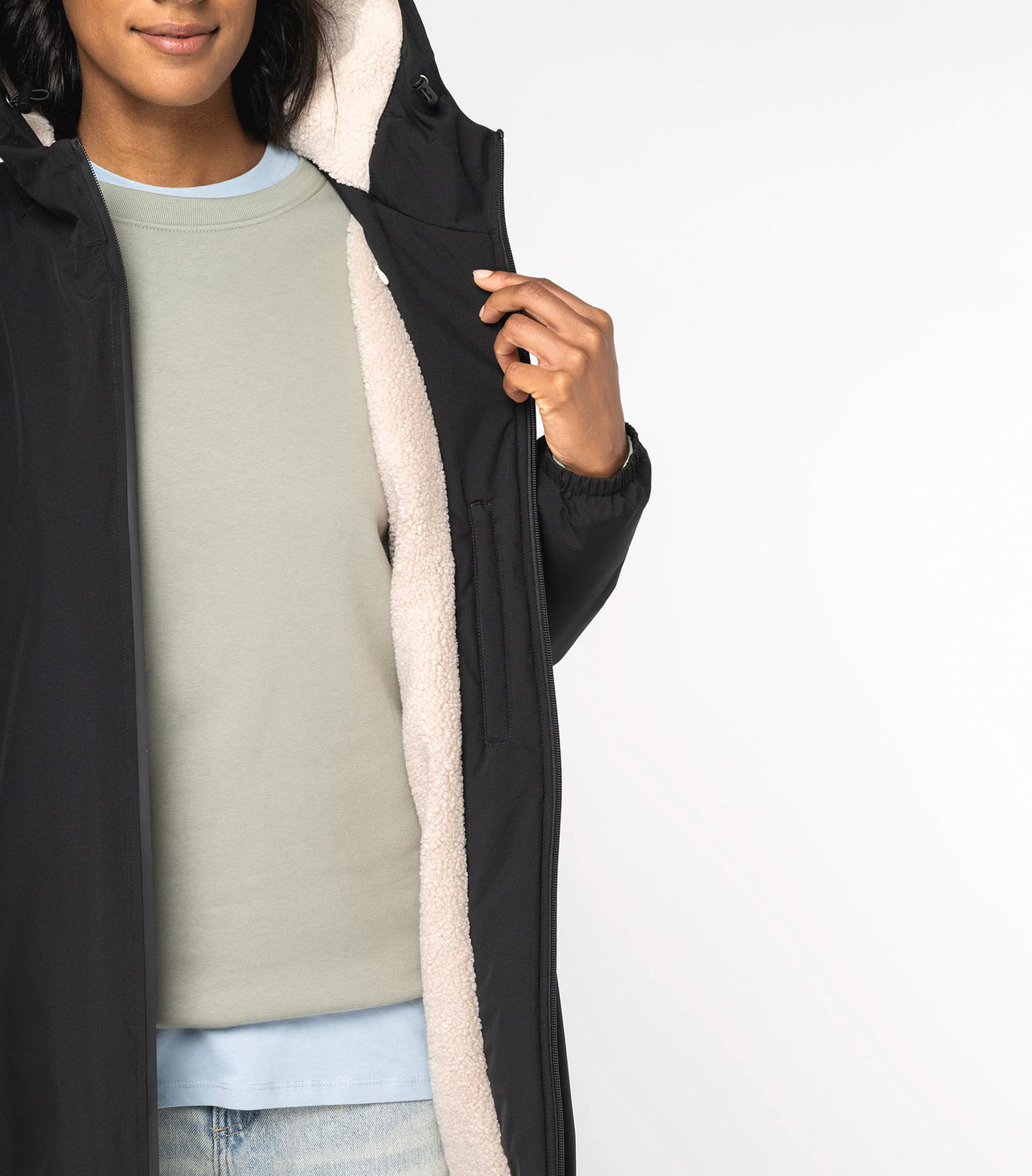 Native Spirit Sherpa-Lined Waterproof Jacket – vattentät & hållbar - 2