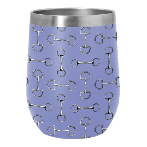 Wine Tumbler AWST Intl Hästmotiv Bett Blå