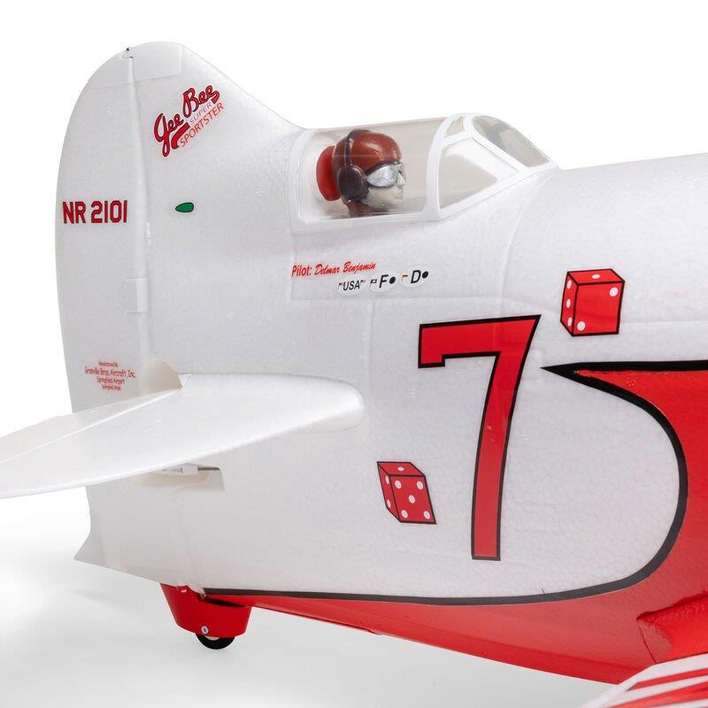 E-flite Gee Bee R-2 1.0m BNF Basic with AS3X+ and SAFE Select - 22
