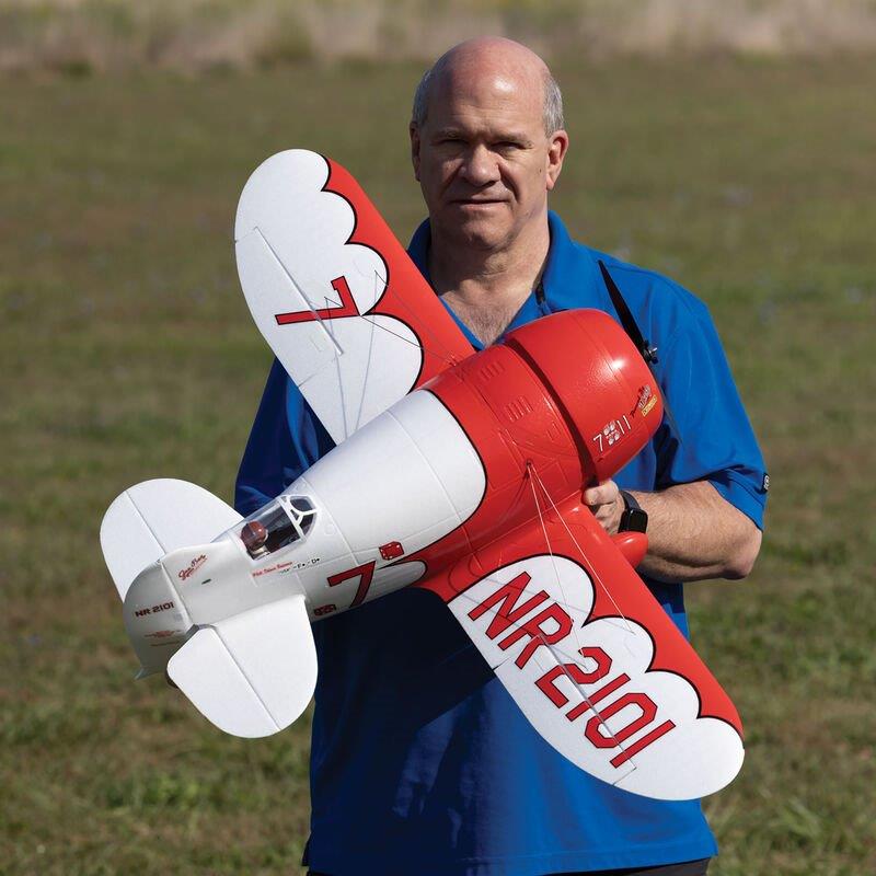 E-flite Gee Bee R-2 1.0m BNF Basic with AS3X+ and SAFE Select - 24
