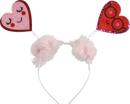 Diadem hjärtan & fluff