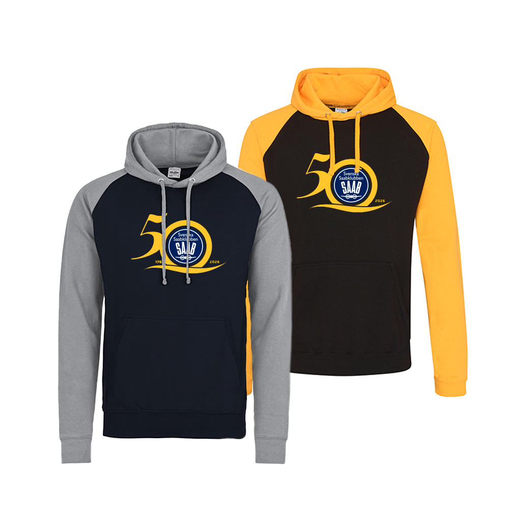 Tvåfärgad Hoodie 