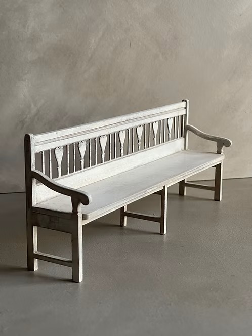 Swedish long bench, Swedish design - Alison Davies kit