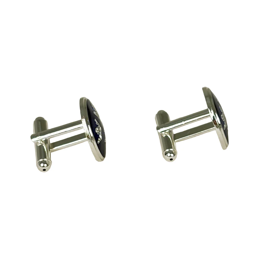 Manschettknappar Tre Kronor Silver - 2