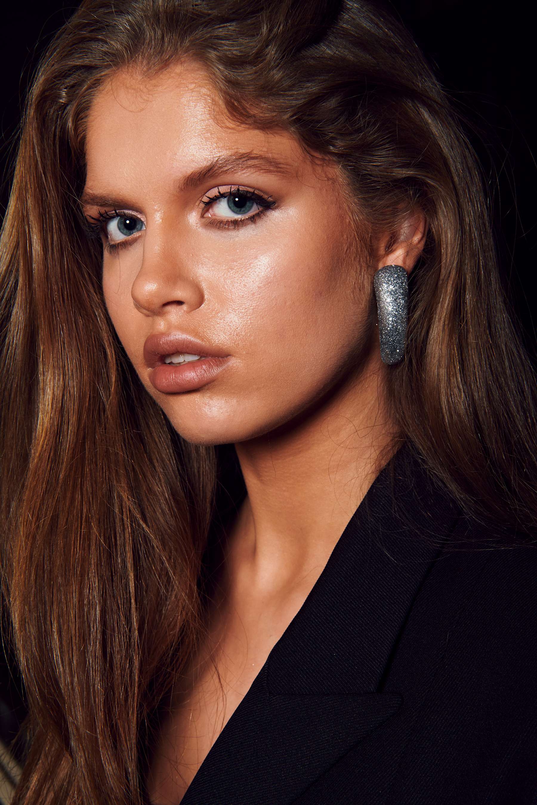 Hook Hoops Glitter Silver Glitter - 2