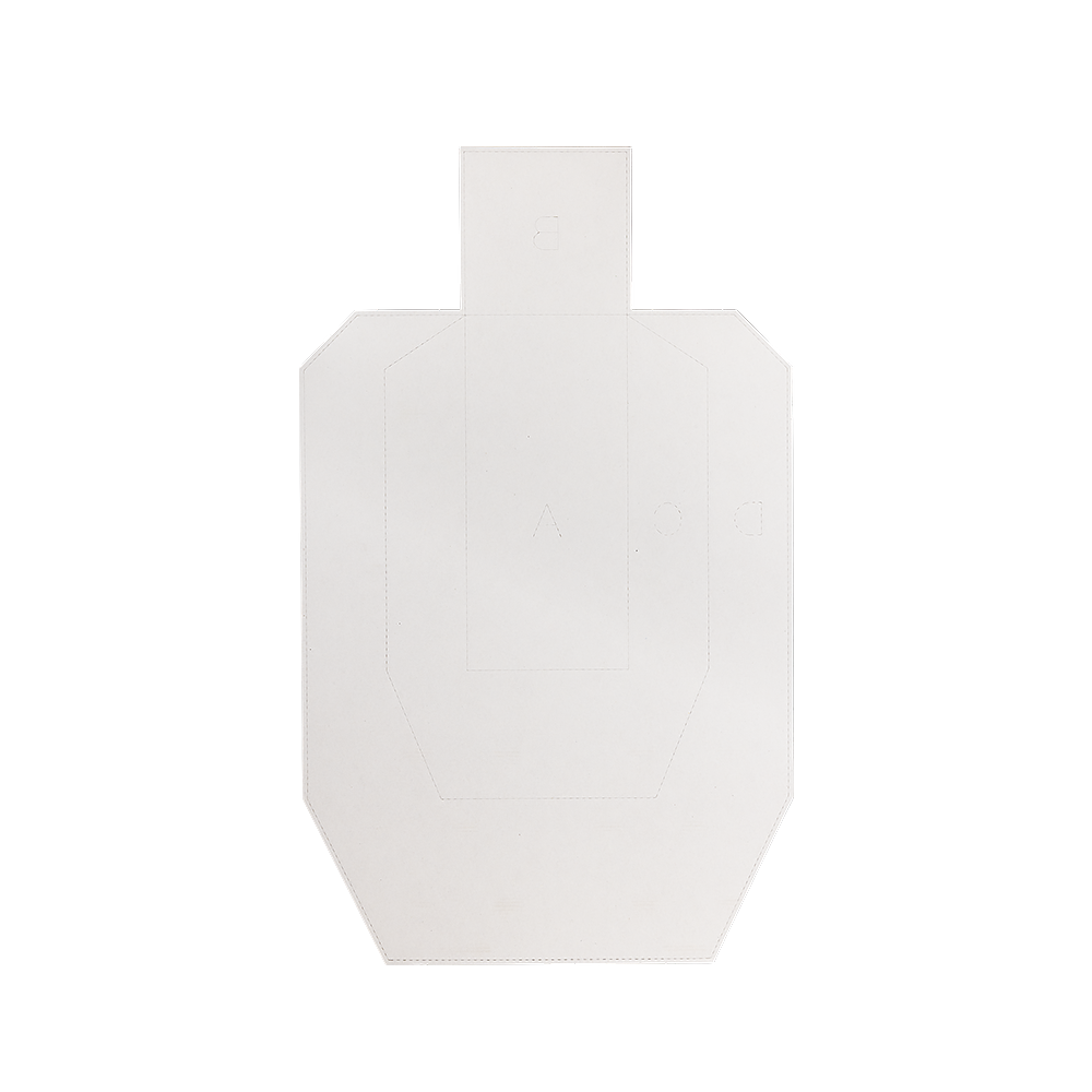 Eemann Tech Cardboard SRA Target TAN/WHITE - 100 pcs./Pack - 3
