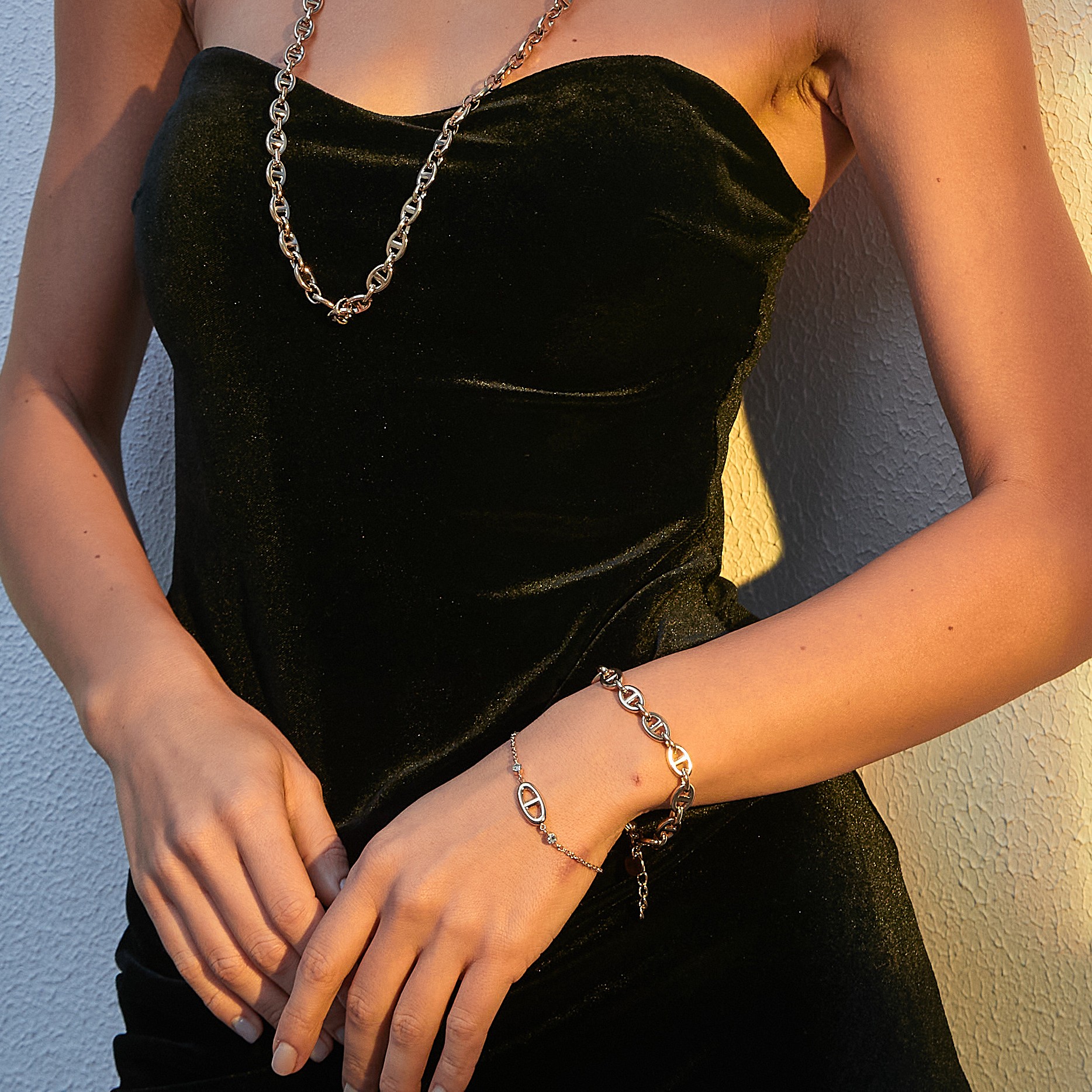 Celine chain bracelet gold - 2