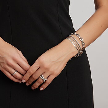 Celine chain bracelet steel