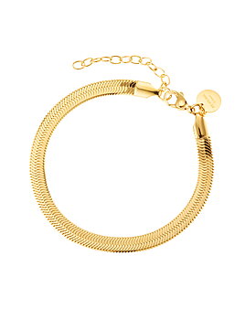 Angeline large bracelet gold