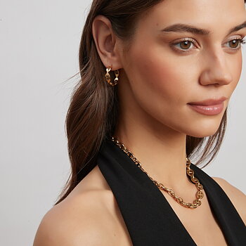 Celine chain necklace 45 gold