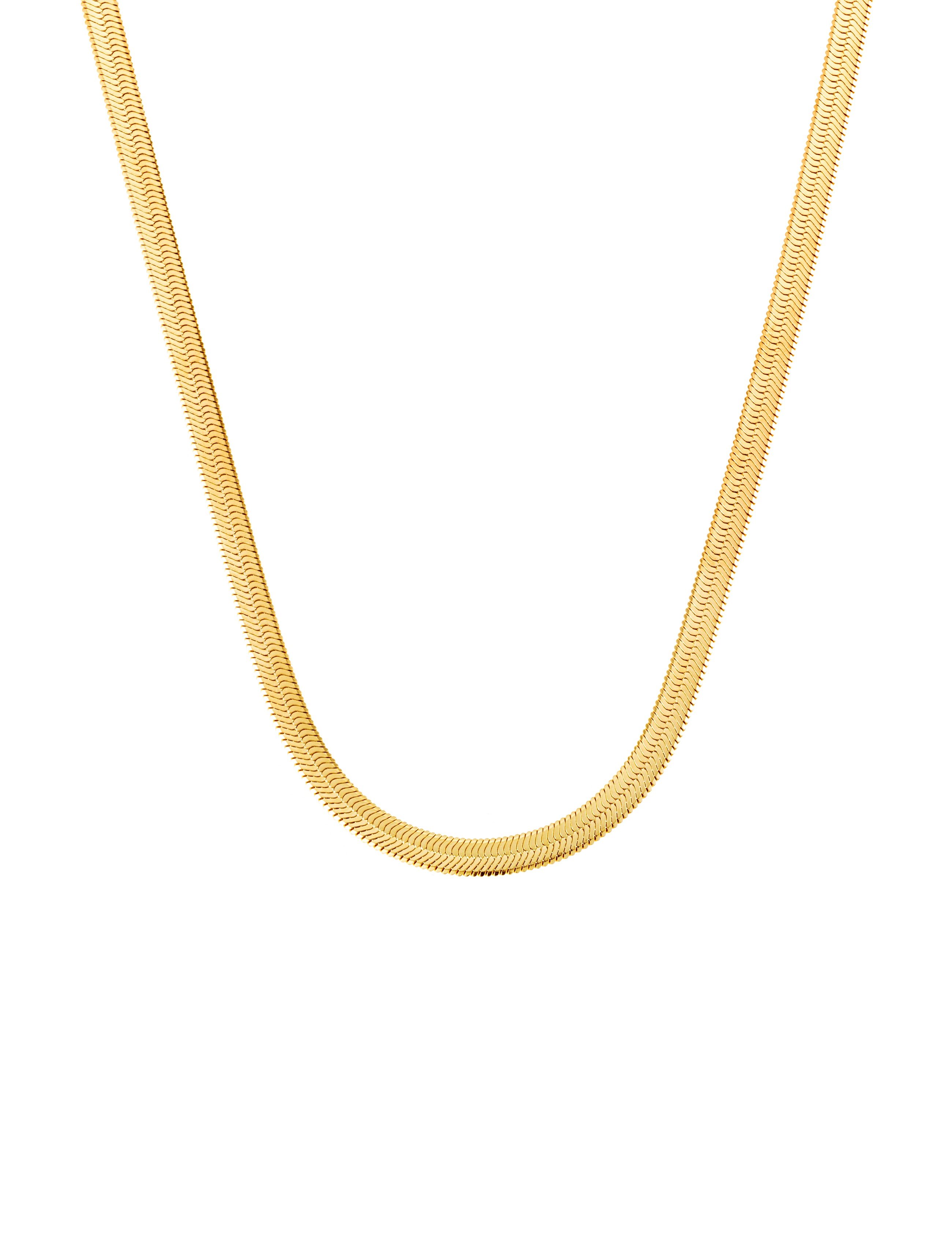 Angeline large necklace gold - 2
