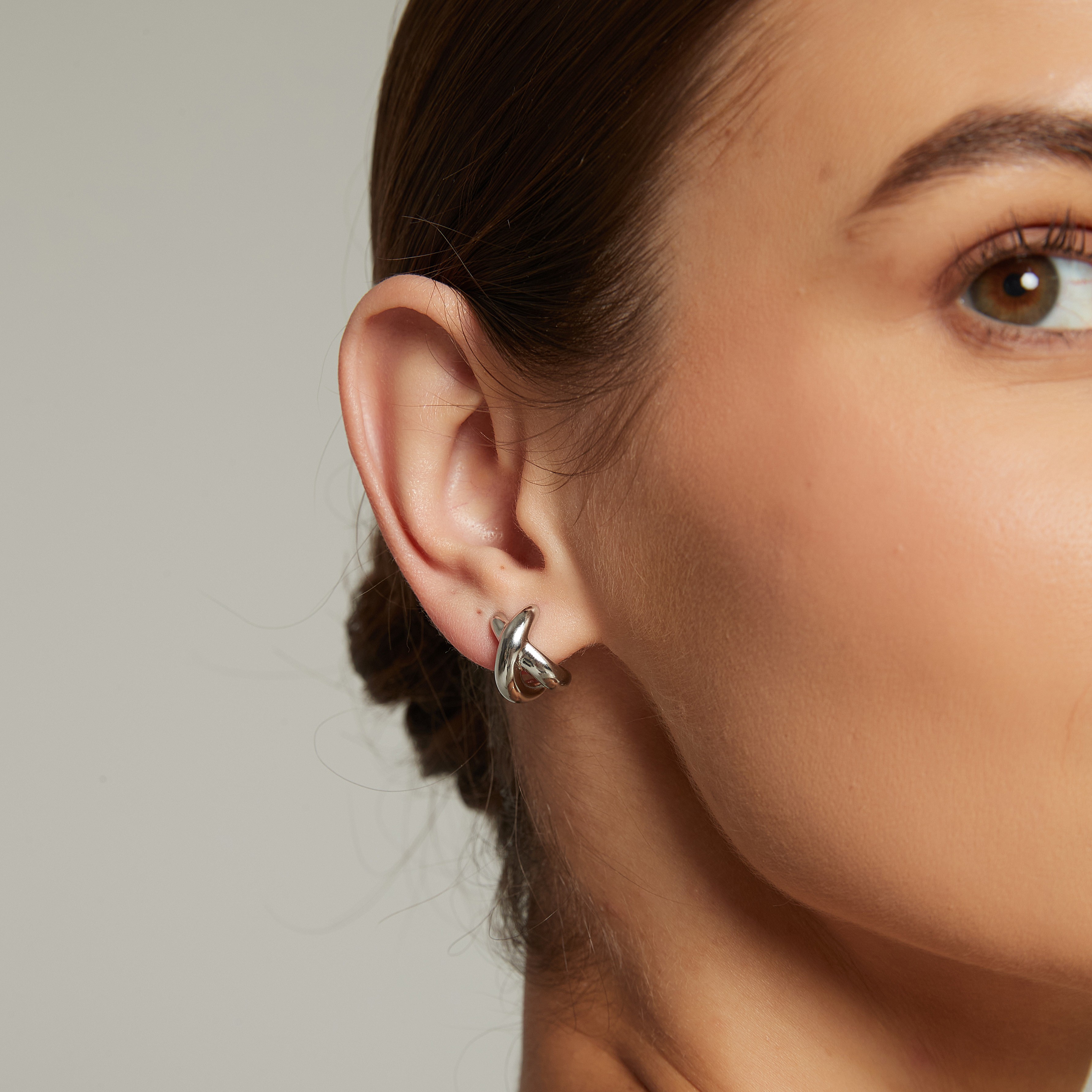 Twinny earring steel - 3