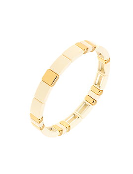 Color bracelet nude gold