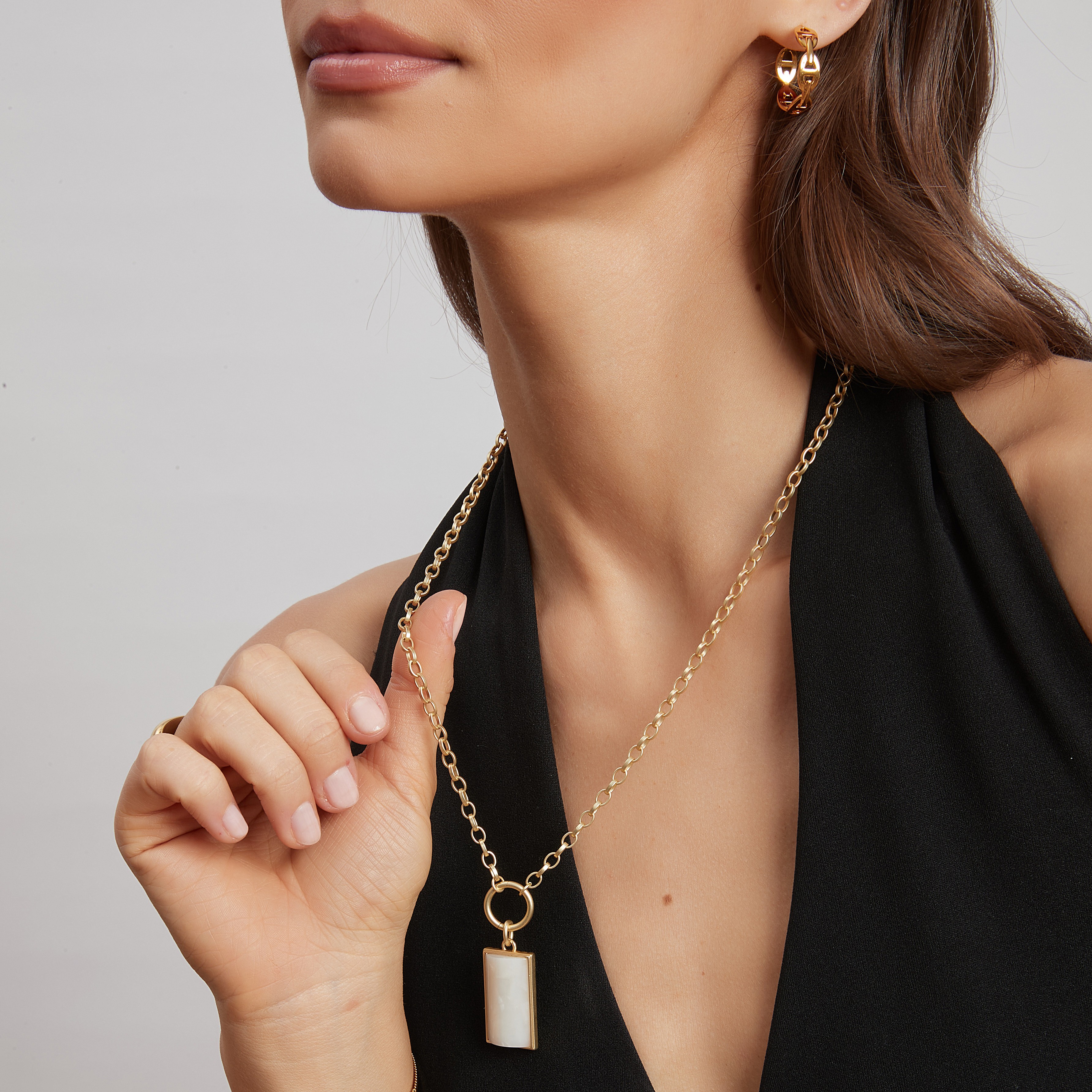 Como necklace marble - 5
