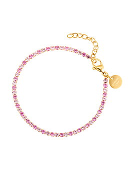Celine tennisbracelet pink mix
