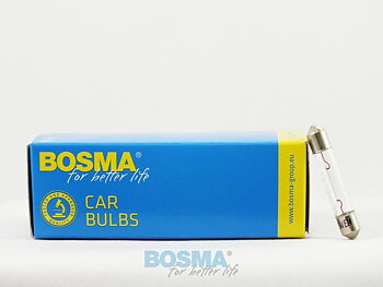 Spolelampe Bosma SV6 12V 5W 36mm
