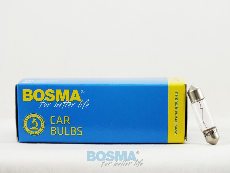 Spulenlampe Bosma SV7 6V 3W 31mm