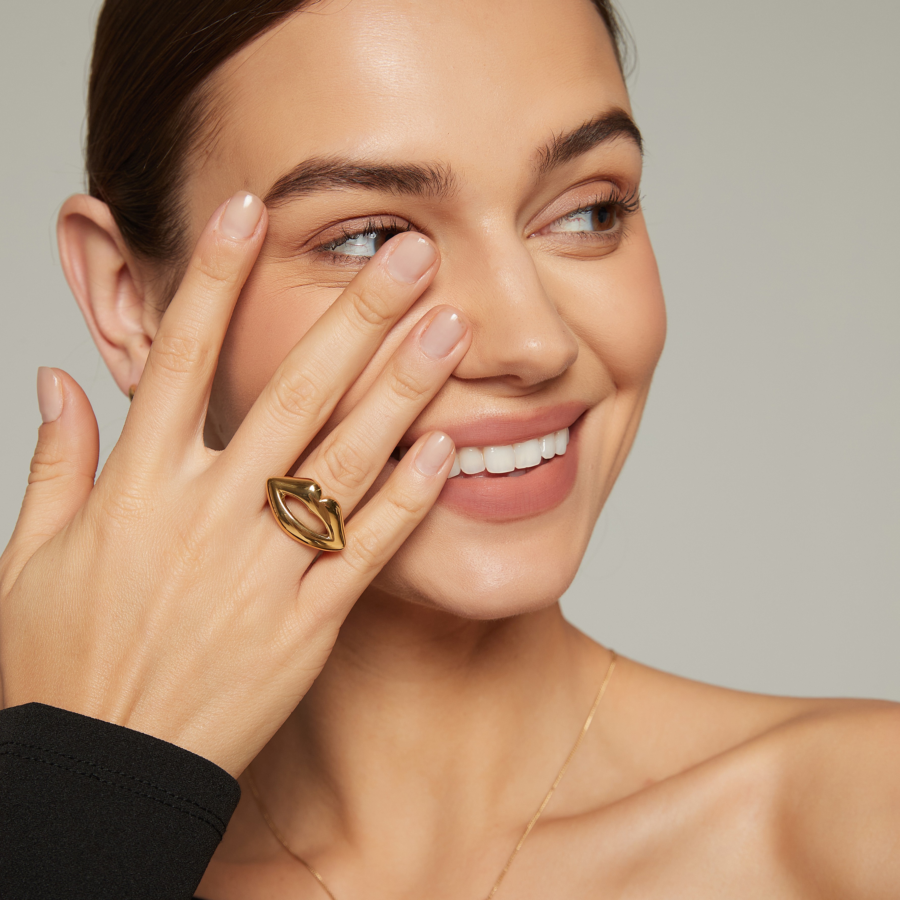 Lipp ring gold - 3