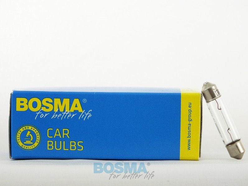 Spulenlampe Bosma SV7 12V 3W 36mm