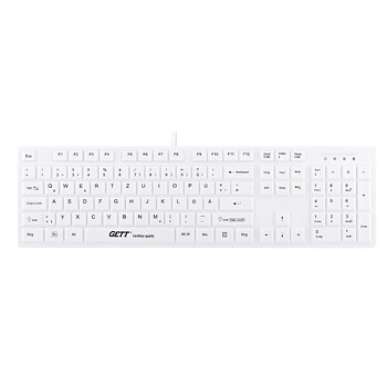 CleanType® Easy Protect – Silikontangentbord för medicinskt bruk