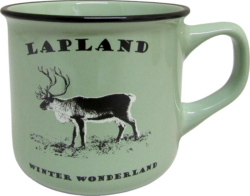 Mugg Reindeer Lapland Winter Wonderland 7cm  - 3