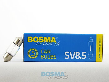 Coil lamp Bosma SV8,5 12V 5W 30mm